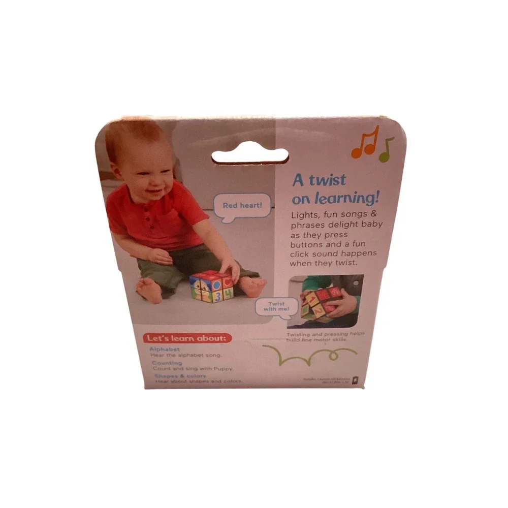 Fisher-Price Laugh & Learn‎ Puppy's Activity Cube Educational Baby Toy GML94